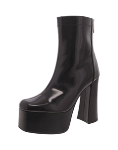 Женские ботильоны Voyager из искусственной кожи на молнии, черный Steve madden