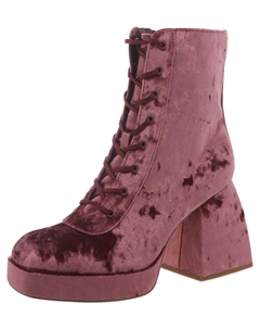 Женские сапоги Kia на платформе и блочном каблуке до середины голени, фиолетовый Circus by sam edelman