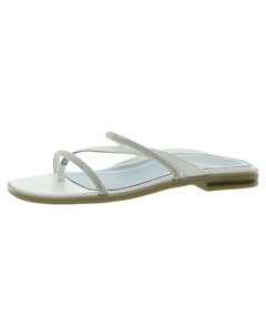 Prism женские сандалии-слайды с мягкой стелькой и ремешками, цвет white leather Vionic