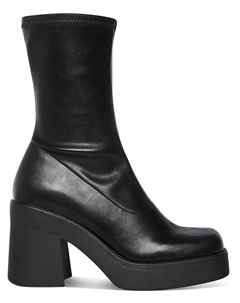 Женские высокие сапоги Klayton до середины голени на молнии, черный Steve madden