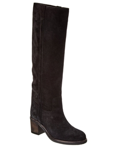 Сапоги до колена из замши Seenia, черный Isabel marant