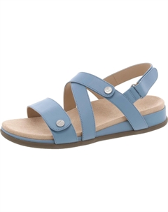 Женские сандалии Cypress с регулируемыми кожаными ремешками, цвет vintage blue Vionic