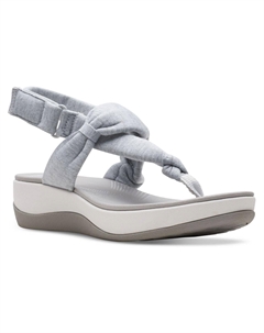 Женские босоножки Arla Nicole с регулируемым ремешком на щиколотке и пяткой, светло-серый Cloudsteppers by clarks