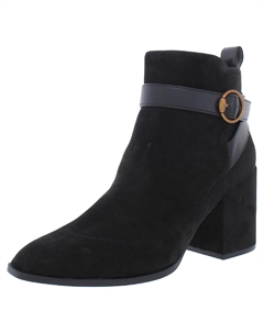 Женские ботильоны Tenley с квадратным носком и застежкой-молнией, черный Vionic