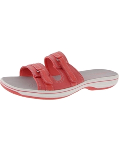Женские сандалии Breeze Piper из искусственной кожи, цвет coral Cloudsteppers by clarks