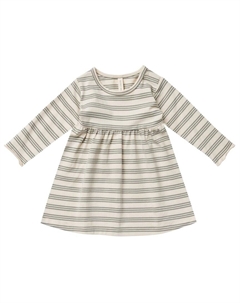 Детское платье с длинными рукавами, зеленый Quincy mae