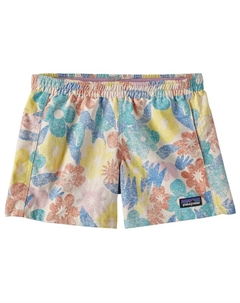 Шорты-мешочки для девочек, цвет Channeling Spring/Natural Patagonia