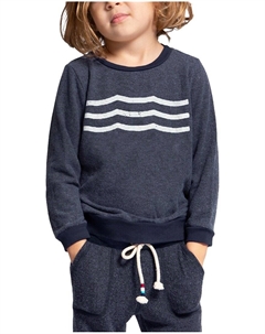 Пуловер Waves Hacci, индиго Sol angeles