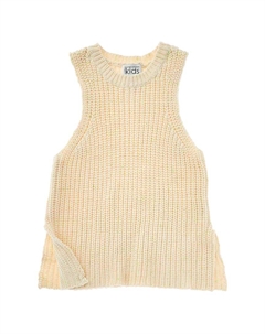 Осенний кашемировый свитер-табард, белый Autumn cashmere