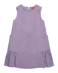 Kids платье с оборками, фиолетовый Max&co