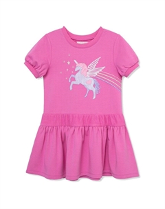 Платье Kids Unicorn с пайетками, розовый Peek