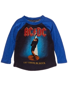 Футболка бейсбольная AC/DC Let There Be Rock, черный Chaser