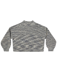 Вязаный свитер Rylee & Cru, серый Rylee + cru