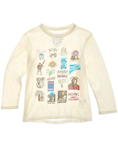 Футболка AC/DC, белый Chaser