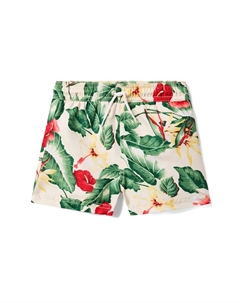 Плавки-плавки из переработанного тропического цветочного материала, зеленый Janie and jack