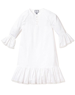 Ночная рубашка «Pleite Plume» из фланели «Arabella», белый Petite plume