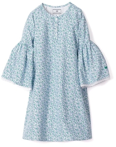 Ночная рубашка с серафиной, зеленый Petite plume