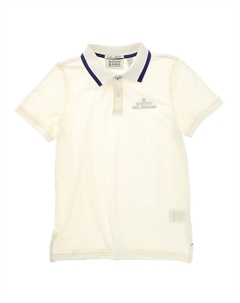 Рубашка поло из пике с эффектом потертости, белый Scotch&soda