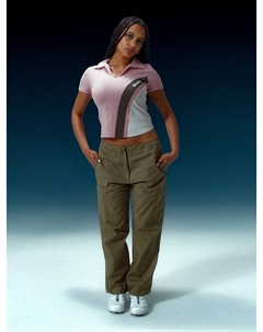 Футболка с воротником Marple Heritage, цвет mellow rose Bench