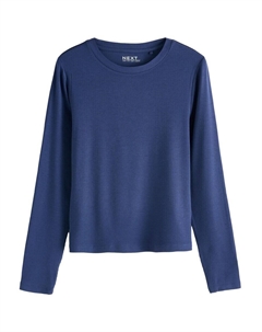 Лонгслив Shirt, темно-синий Next