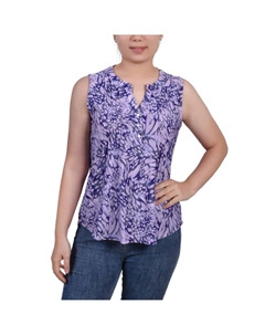 Женская принтованная полиэстеровая кофта-хенли, цвет plum jackrain Ny collection