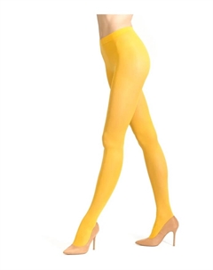 Женские однотонные колготки из микрофибры плотностью 60 ден., желтый Gallo