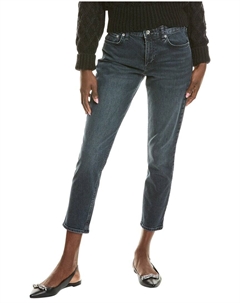 Cate джинсы средней посадки скинни до щиколотки, синий Rag & bone