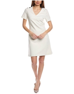 Платье-футляр Dariva, белый Hugo boss