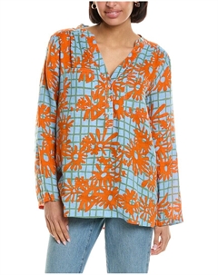 Льняная туника Martha, оранжевый Hiho