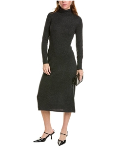 Кашемировый свитер-платье, серый Sofia cashmere