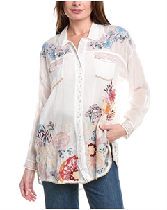 Туника Джонни Уоса Токаю, белый Johnny was