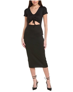 Платье миди Nalexi, черный Hugo boss