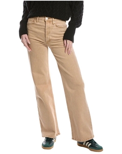 RE/DONE 70-е, ультра-высокая талия, выбеленные широкие джинсы цвета хаки Redone