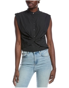 Рубашка Louisa Poplin от, черный Rag & bone