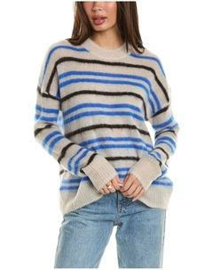 Свитер Etoile Drussell из смеси мохера и шерсти Étoile, синий Isabel marant