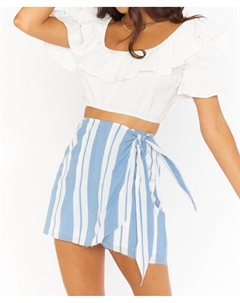 Юбка-халат Iva в полоску «парусник», цвет sailboat stripe Show me your mumu