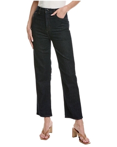 Джинсы с высокой талией и пятью карманами, синий Theory