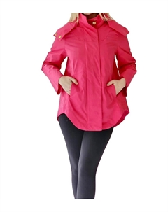 Куртка-дождевик Savina розового цвета Ciao-milano