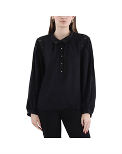 Женская кофта Behatti из искусственного шелка с заклепками, цвет caviar Joie