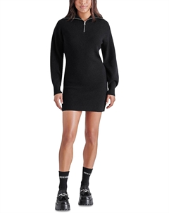 Rowena Женское трикотажное мини-платье-свитер, черный Steve madden