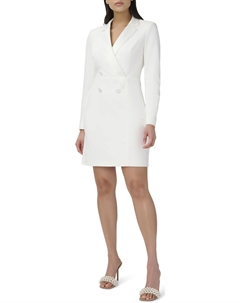 Женское деловое короткое платье-футляр, слоновая кость Adrianna papell