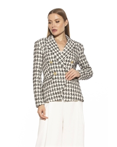 Классический блейзер, цвет ivory check Alexia admor