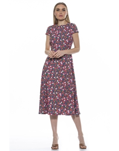 Платье миди «Лили», цвет green garden Alexia admor