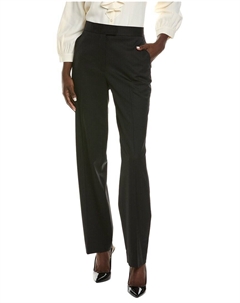 Брюки из смеси шерсти, черный St. john