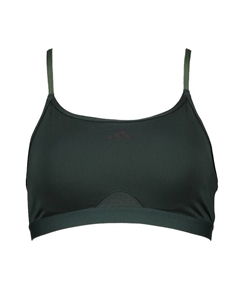 Спортивный бюстгальтер, цвет dunkelgrün - low Adidas