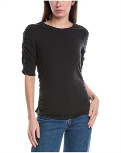 Футболка Juliet со сборками, черный Rag & bone