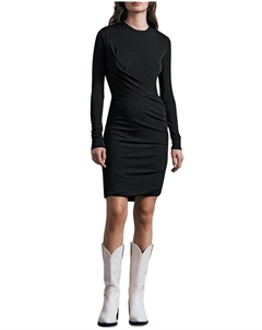 Платье-мини Holly Drape от, черный Rag & bone