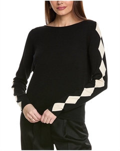 Свитер Intarsia, черный St. john