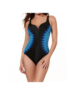 Слитный купальник Knit Pick Temptress черного цвета Miraclesuit