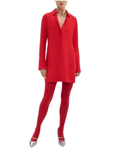 Тонкое мини-платье, фиолетовый Theory